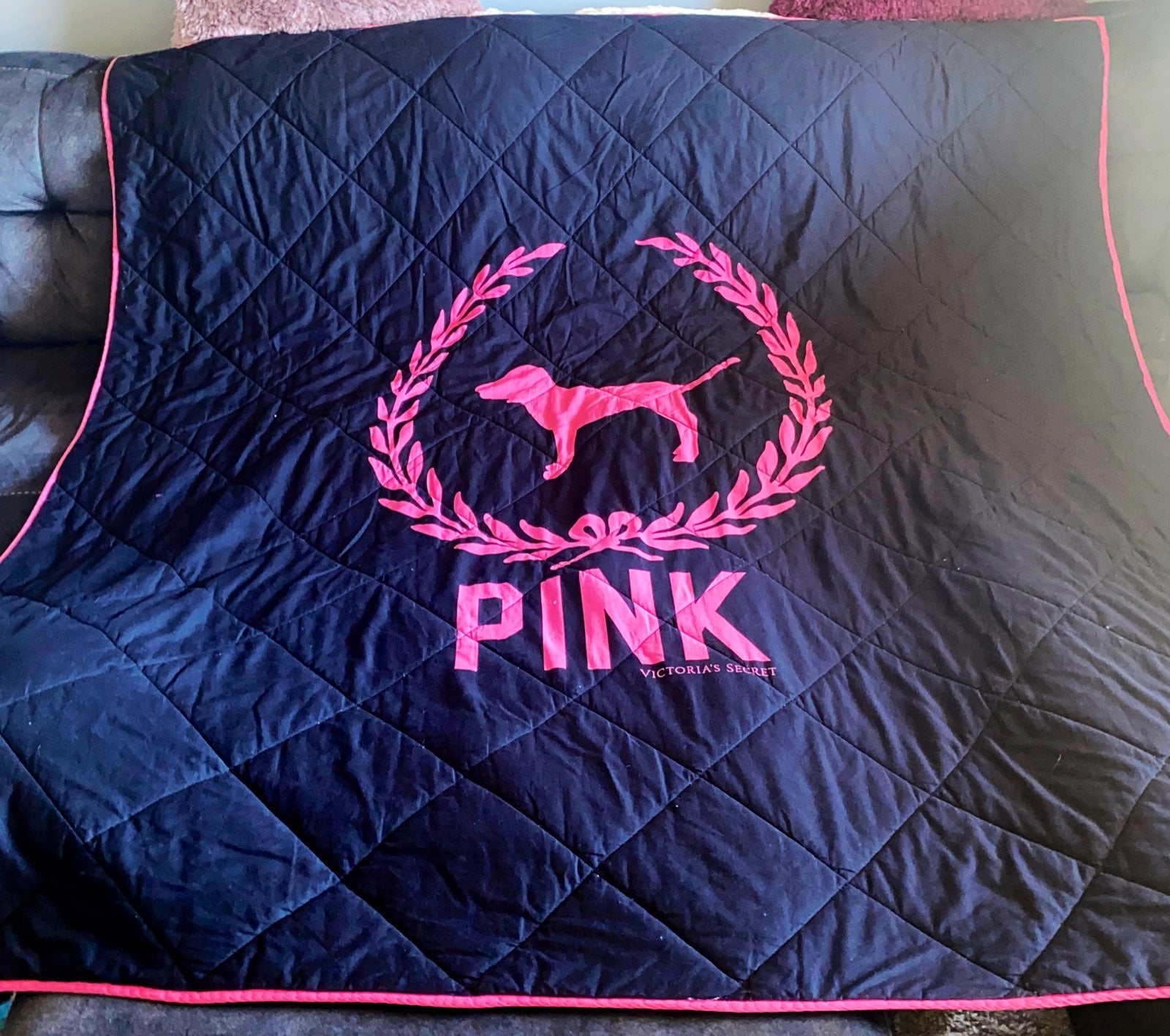 Victoria’s Secret Quilt Blanket