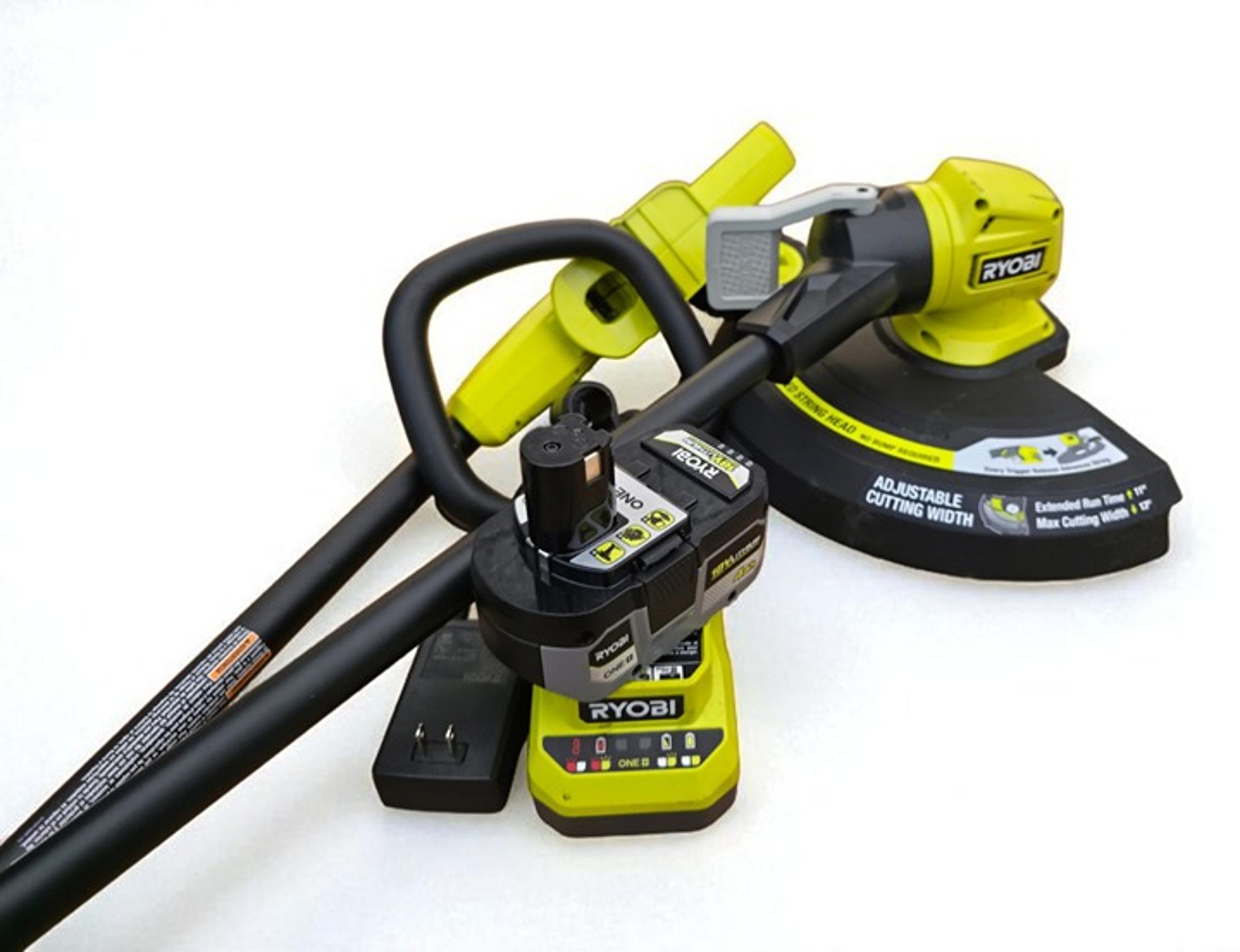ONE+ P20180 18V Cordless Battery String Trimmer/Edger - With Battery (4ah) - Ryobi