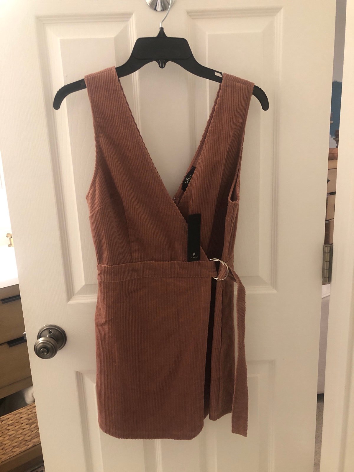 Lulu’s corduroy skort romper