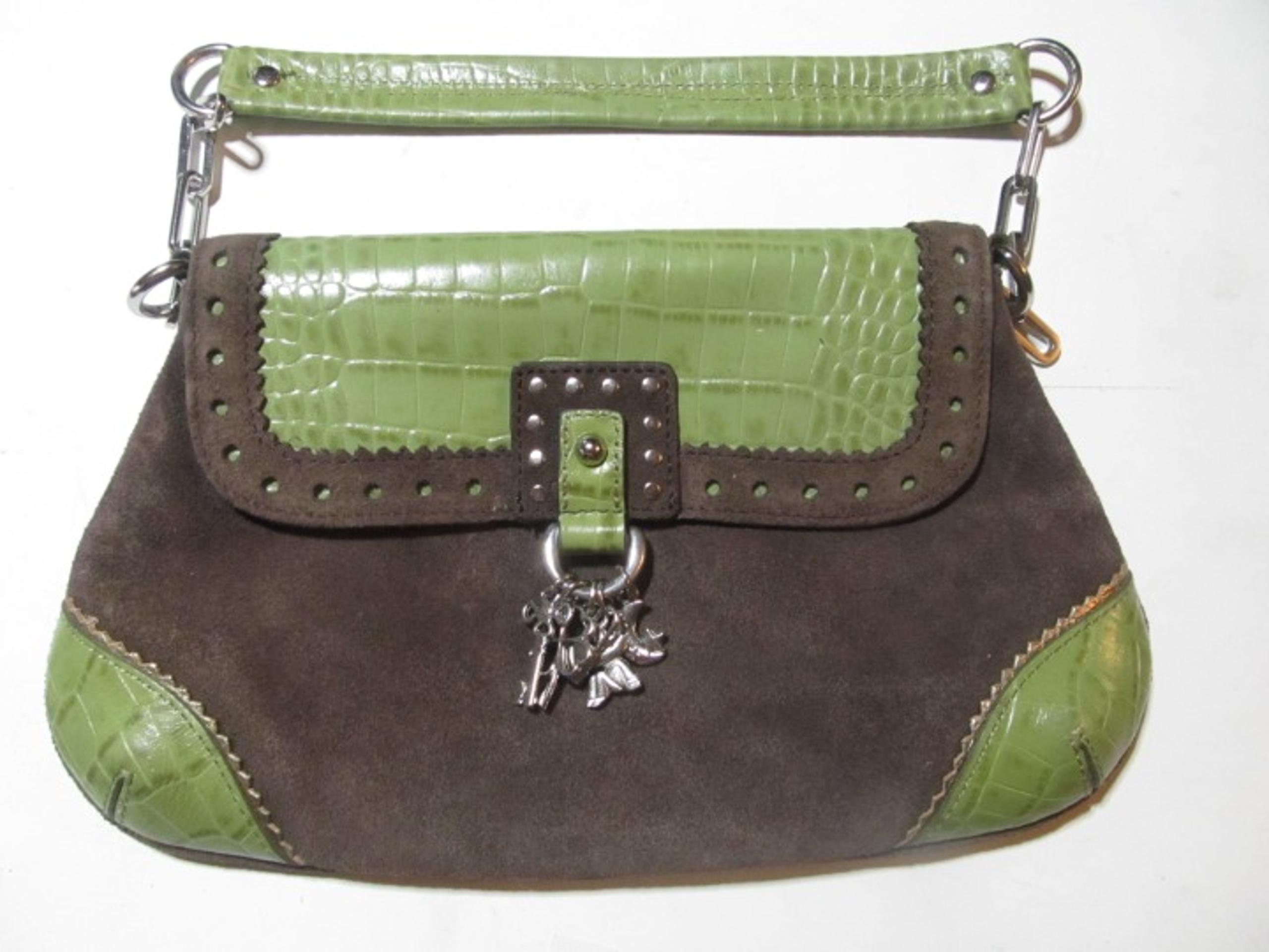 SHARIF STUDIO,SUEDE CLUTCH HANDBAG