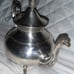 Lion PS Crown Silver over Copper Teapot