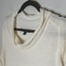 Title Nine Merino Wool Mock Neck Sweater Ivory Size Large Neutral Minimalist