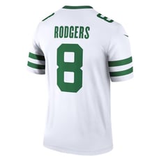 Aaron Rodger’s New York Jets #8 White Jersey brand new