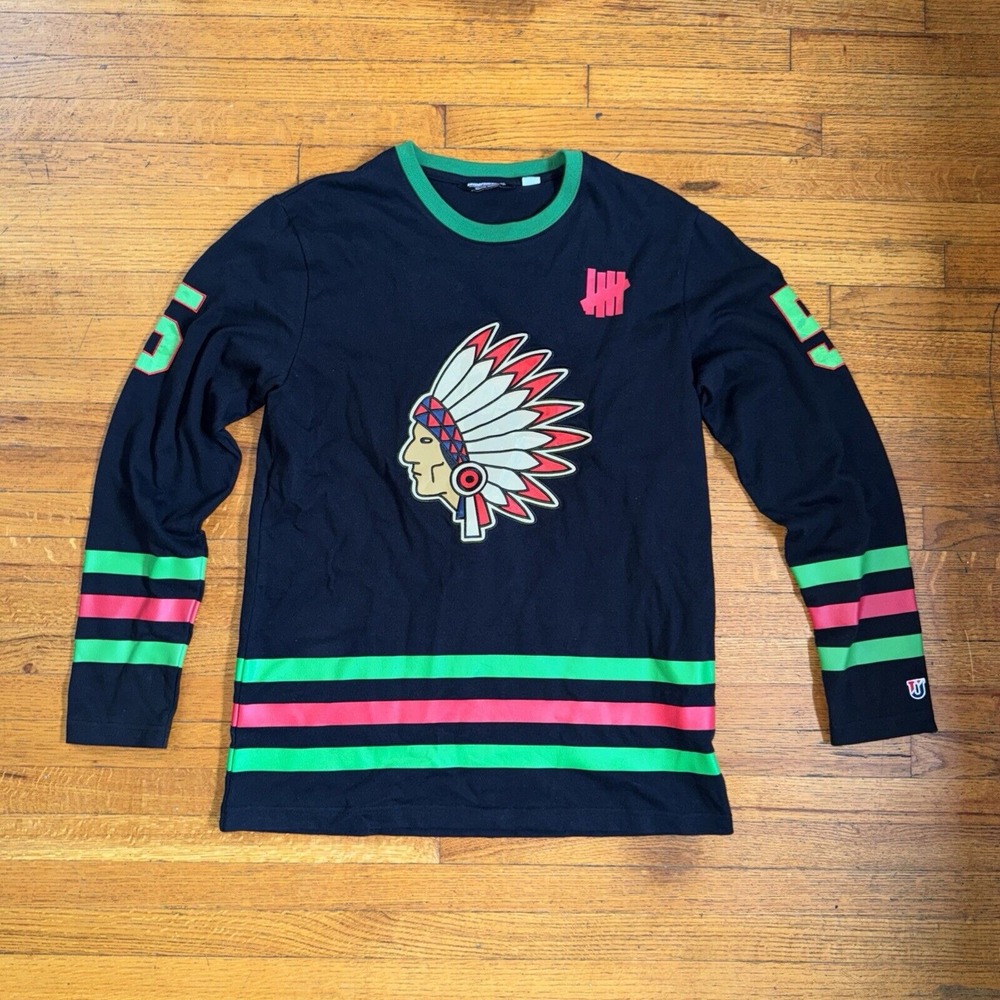 Undefeated Black Native Jersey Size XL
