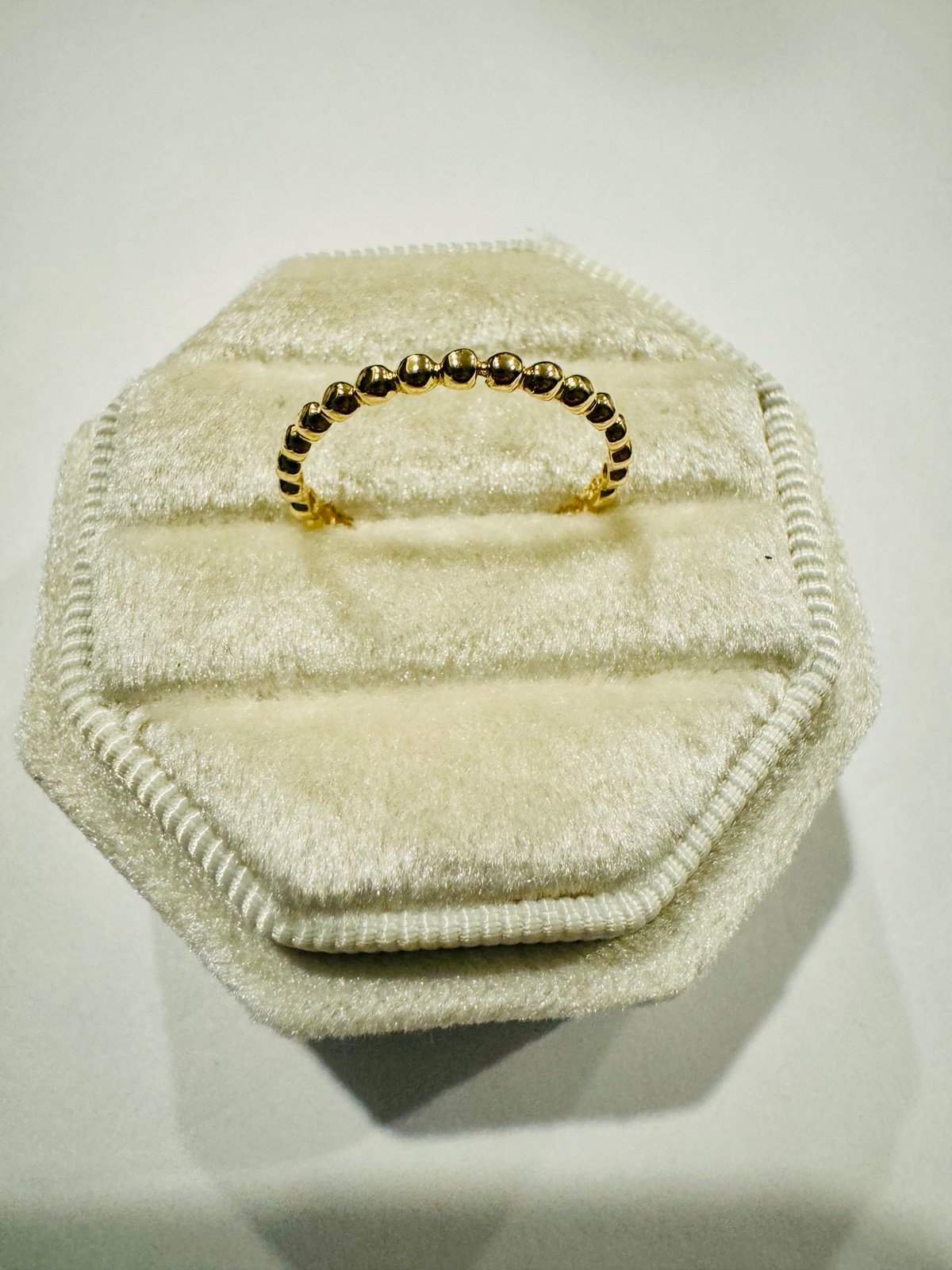 Tiny bubble ring size 5.5