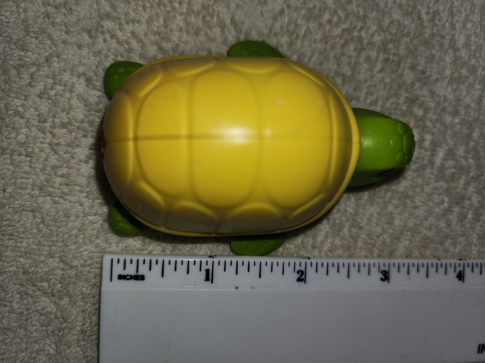 Turtle tooth brush holder - detail