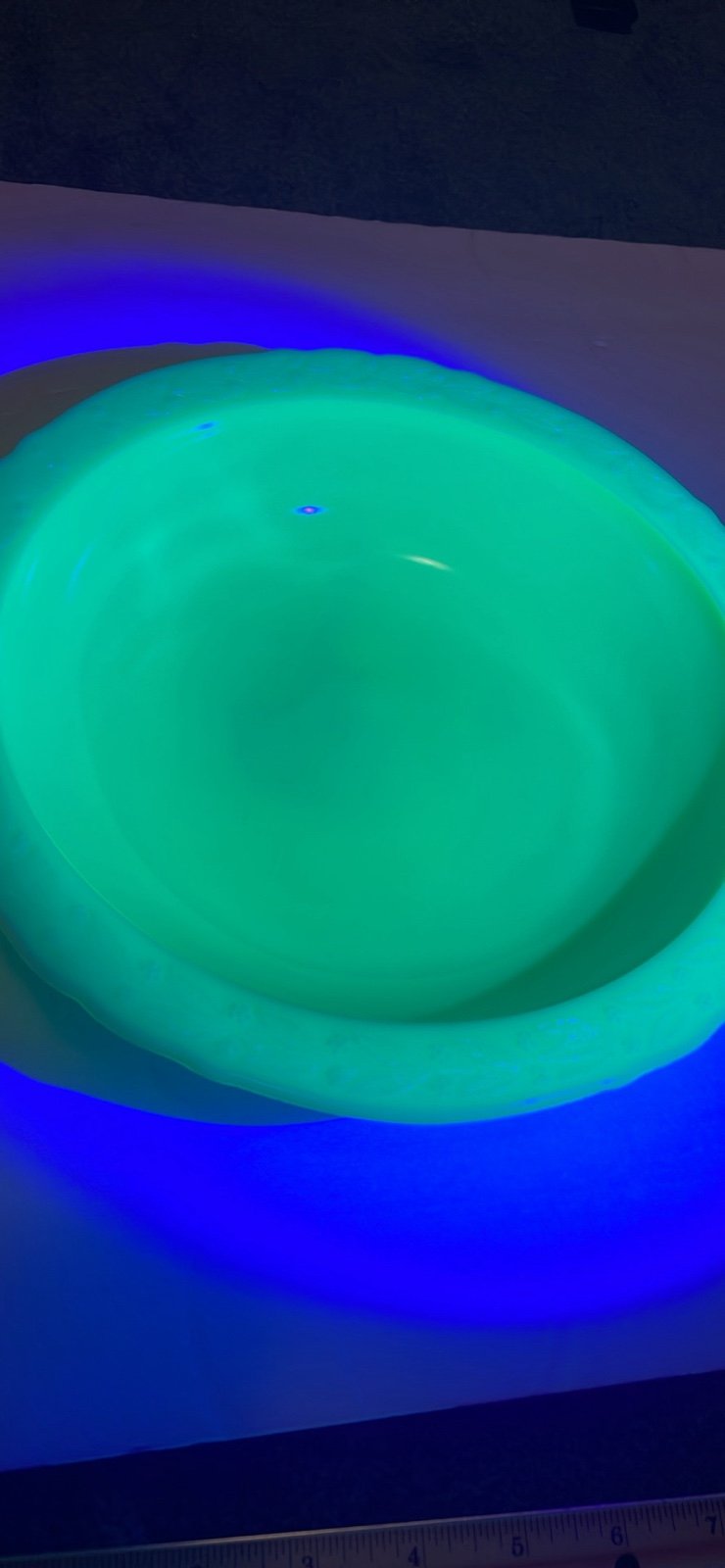 McKee Glass Co. 1930’s French Ivory 9 Inch Oval Bowl - Uranium Custard Glass