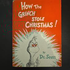 How the Grinch stole Christmas rare book