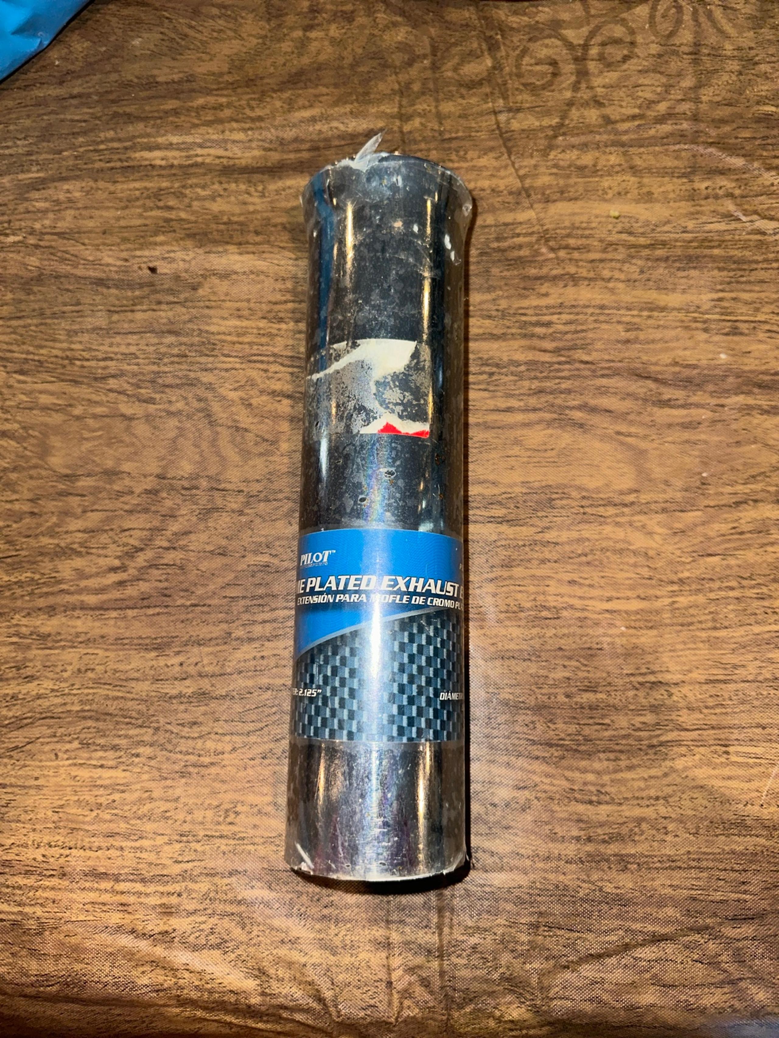 Chrome Plated Exhaust Extension