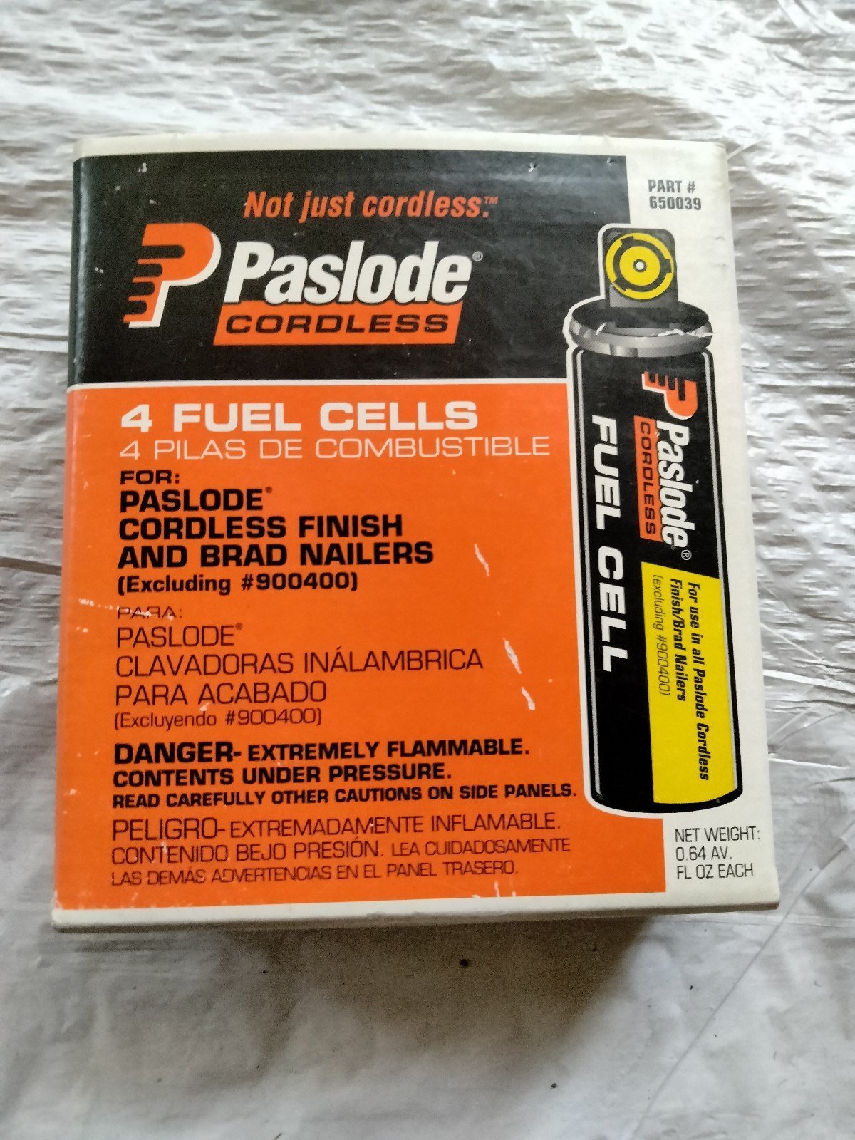 Paslode Cordless Framing Nailer Fuel 4 Pack for finish and Brad nailer
