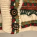 Vintage Corroboree Multicolor Wool Coogi Style Cardigan Cosby Cardigan Sweater