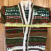 Vintage Corroboree Multicolor Wool Coogi Style Cardigan Cosby Cardigan Sweater