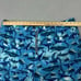 NWT Peter Millar Swim Trunks Men's 2XL All Over Shark Print Blue Lined Pockets