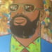 Isaac Hayes Acrylic Painting