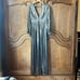 NWT Gianni Bini Zella Metallic Lame Plunging V-Neck Dress Size 2
