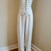 A New Day Cream Tan Pin Striped 3pcs Suit