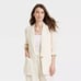 A New Day Cream Tan Pin Striped 3pcs Suit
