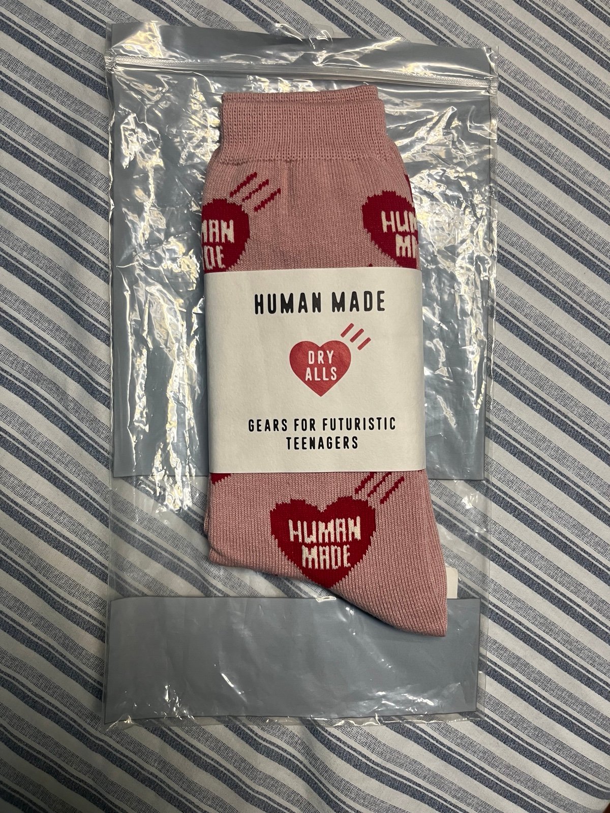 Human Made Heart Socks “Pink”