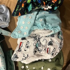 AIO cloth diapers
