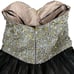 Terani Couture Black Tulle Jewel Corset Dress Mini Size 10