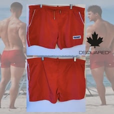 D Squared Twinky Swim Trunks Large RARE sold out style