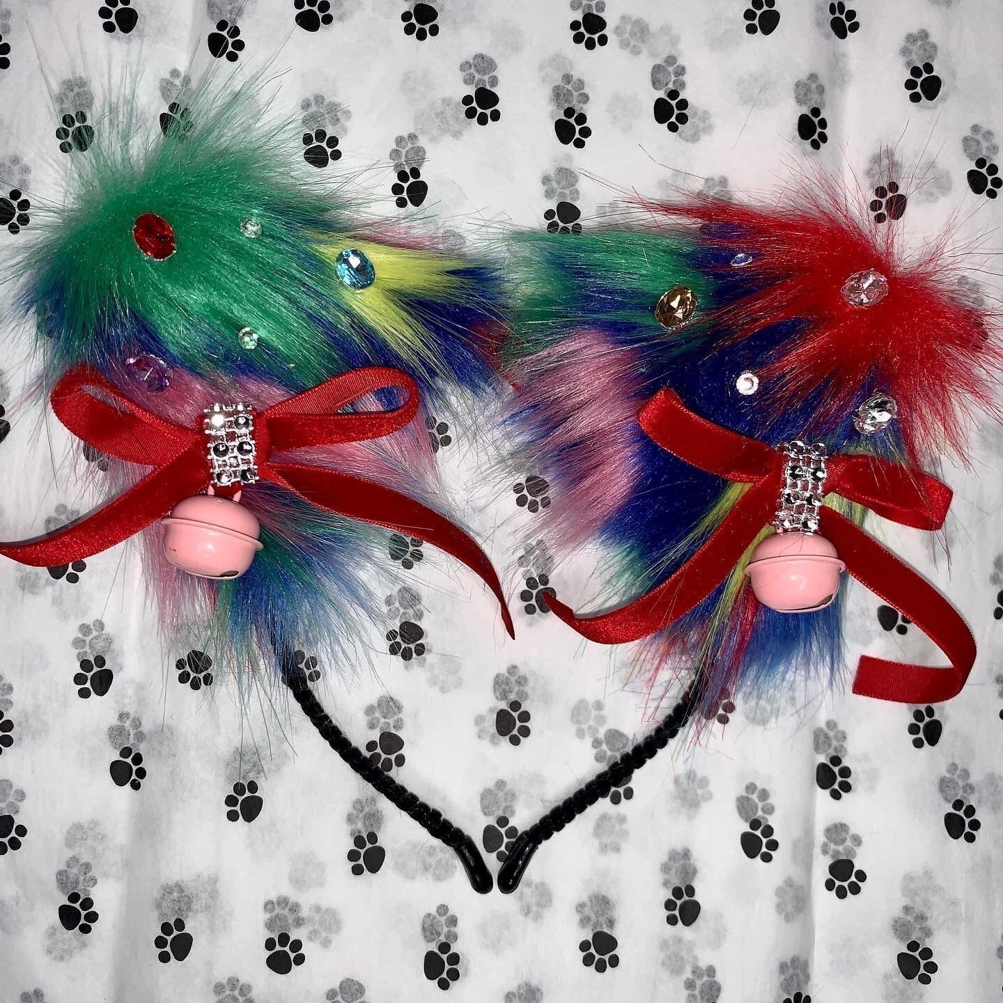 Disco Kitty Neko Ears