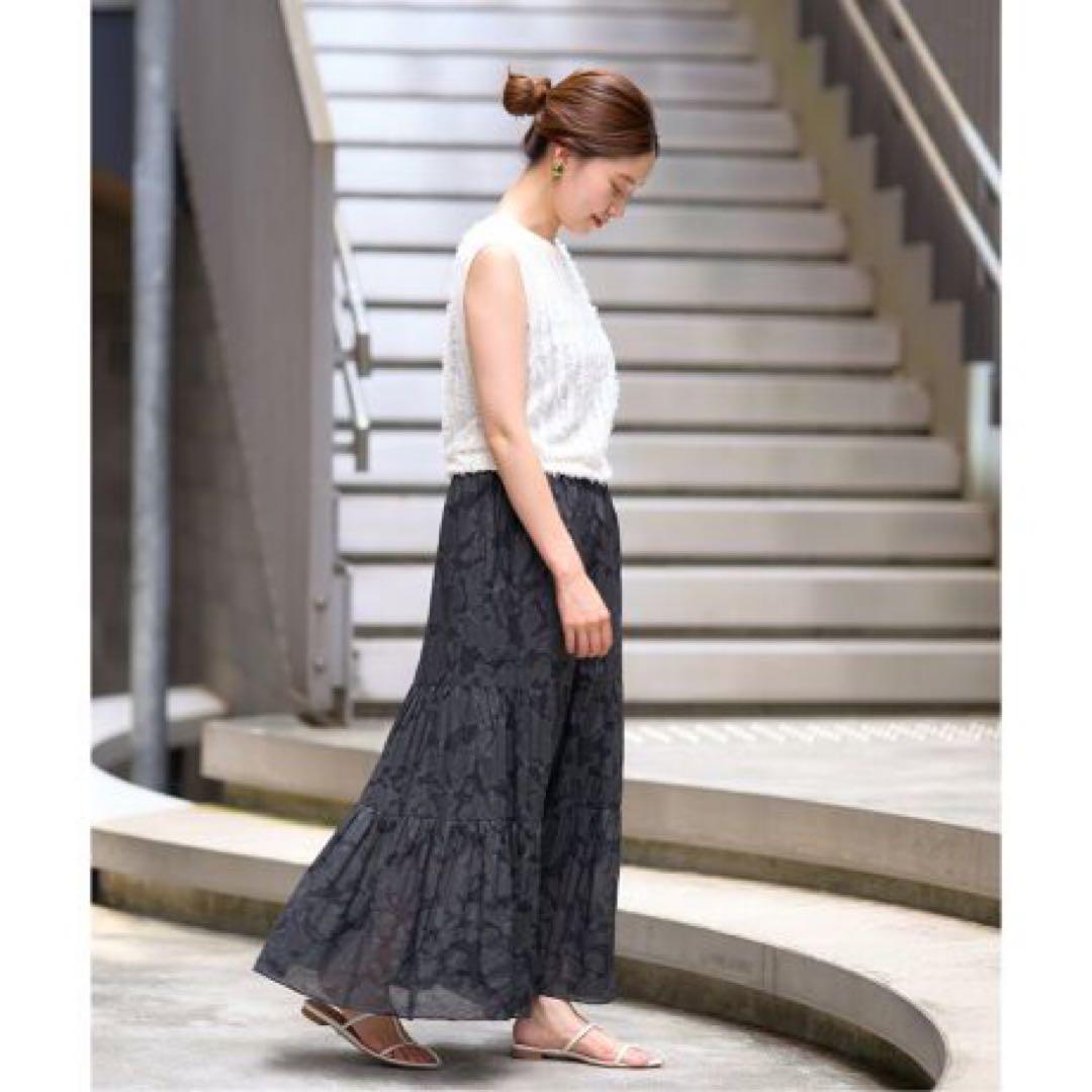 IENA Fringe Sleeveless Knit