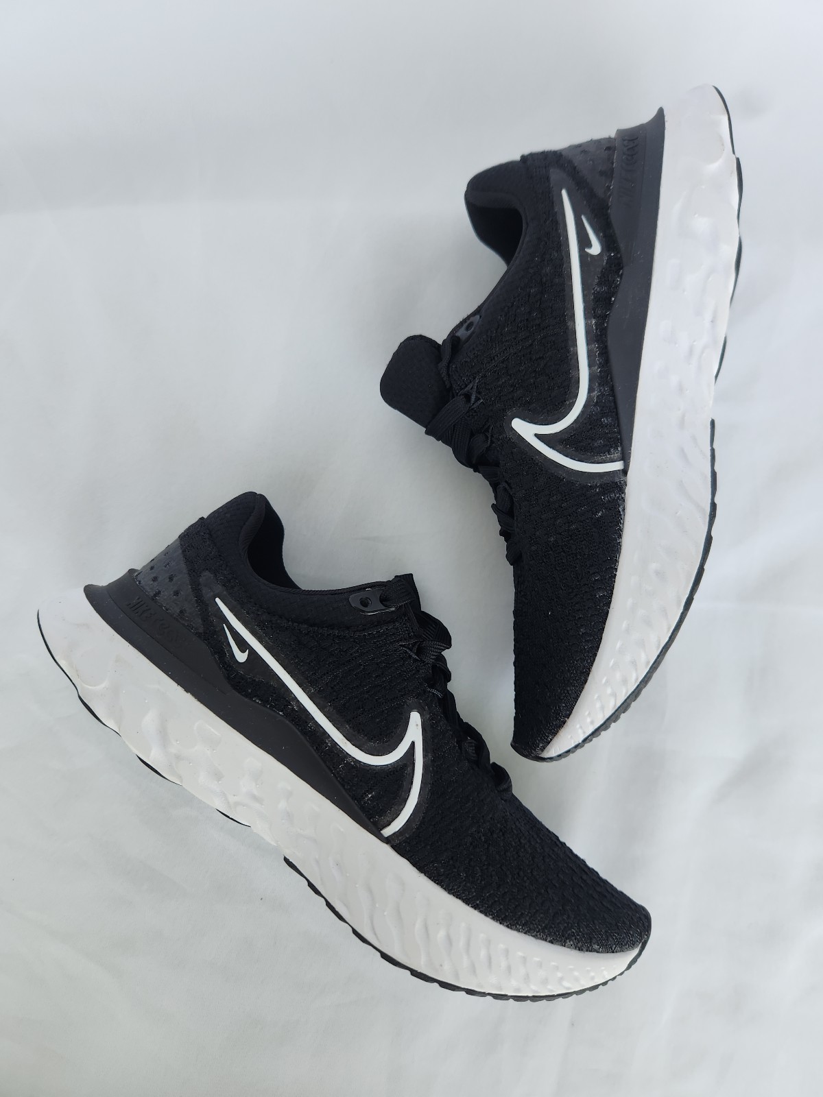 6 WOMEN'S NIKE REACT INFINITY RUN FLYKNIT 3 TB DQ7825-001 RUNNING SNEAKERS