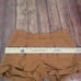 A.L.C. Womens Shorts Tan 6 Linen Blend Pleated Front Cuffed