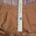 A.L.C. Womens Shorts Tan 6 Linen Blend Pleated Front Cuffed