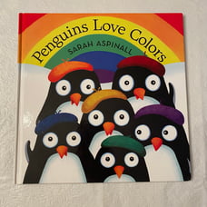 Penguins Love Colors By Sarah Aspinall- Hardcover Book