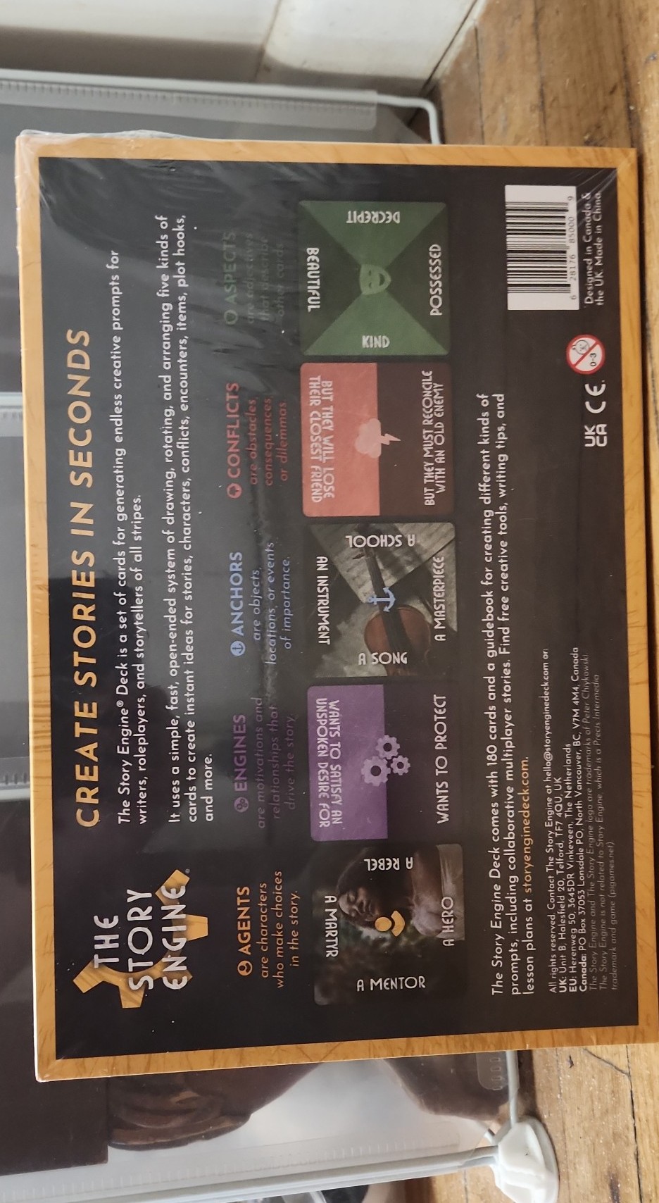 UNOPENED - The Story Engine. For DMs and Writers
