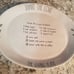 Rae Dunn GIVING Plate, SHARE THE LOVE. ENJOY REFILL PASS