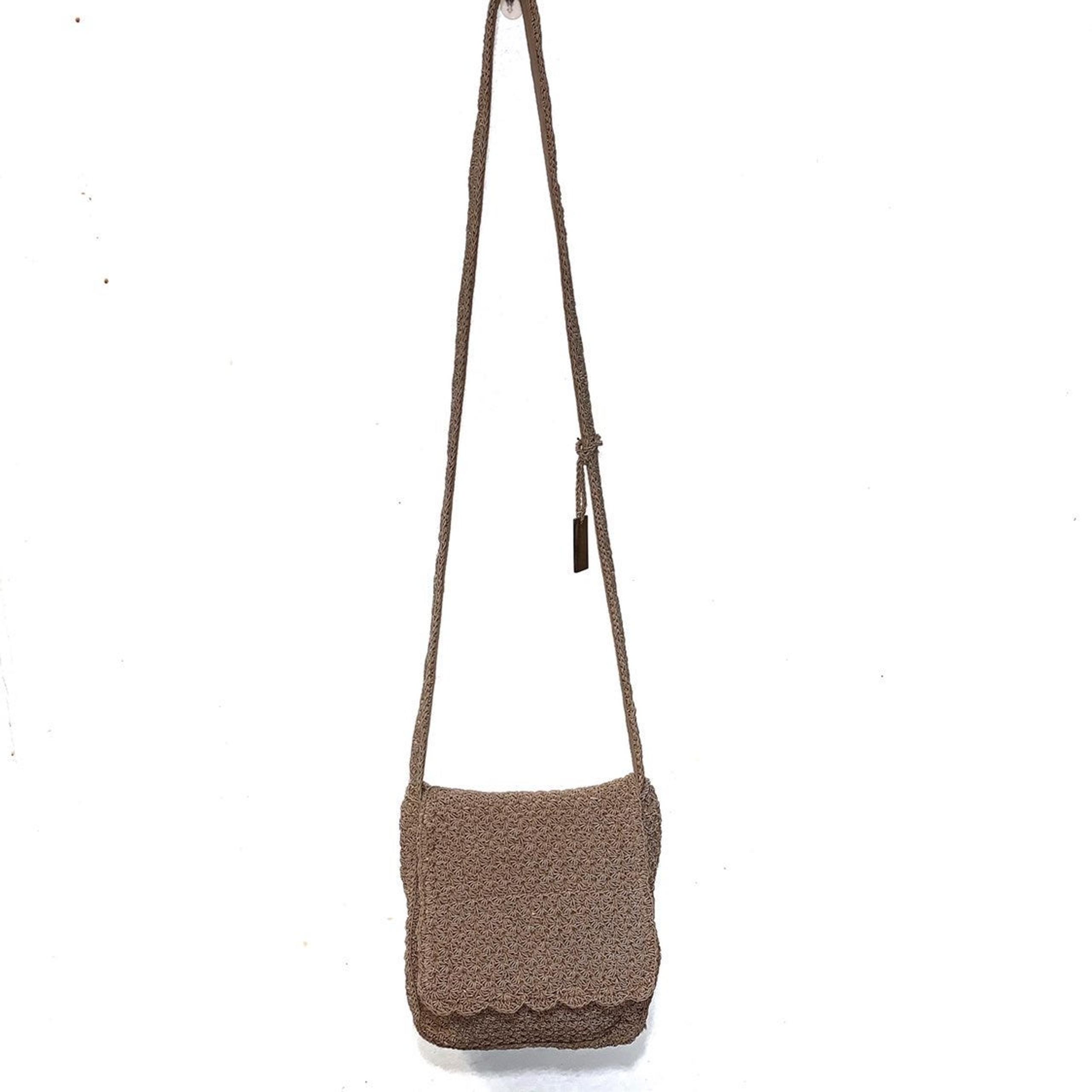 Liz Claiborne Crazy Horse Crochet Purse