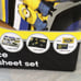 Minions microfiber 3 Piece twin sheet set