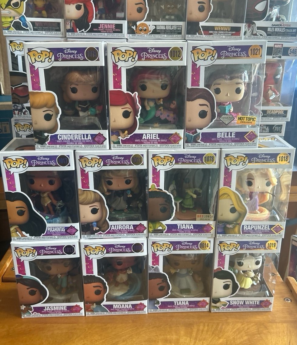 Funko Pop! Disney Ultimate Princess Collection Lot of 11