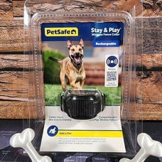 PetSafe Stay & Play Wireless Fence Rechargeable Receiver Collar 5+lb PIF00-14288