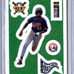 1997 Upper Deck Stick Um's Card #28 Vladimir Guerrero Montreal Expos rookie