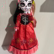 Custom Rainbow High Skeleton Day of the Dead doll