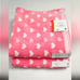 CARO KIDS Reversible Valentine's Set of Nine Towels With Hearts - 100% Cotton