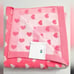 CARO KIDS Reversible Valentine's Set of Nine Towels With Hearts - 100% Cotton
