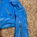 Leather Jacket Walter Baker Jacket Bright Blue