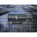 Vintage Ralph Lauren Button Down Shirt Mens L 16 1/2 Striped Classic Fit 80s