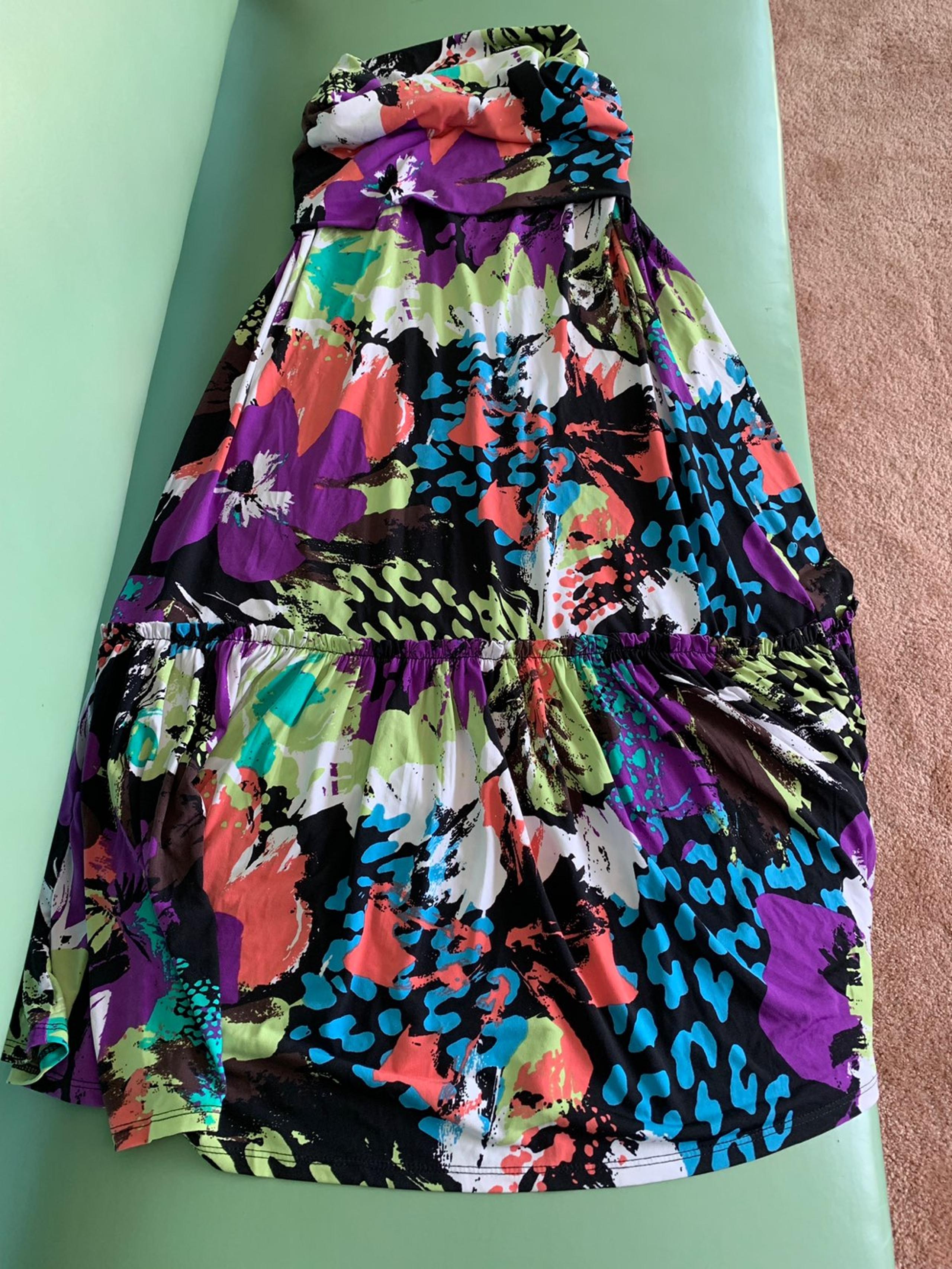 Bisou Bisou Tropical Maxi skirt XS