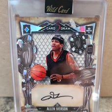 2024 Allen Iverson 1/1 Wild Card Auto