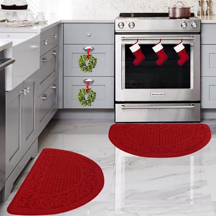 Kitchen Rugs for Floor 2 Piece 18”X30”,