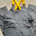 AETHER Stealth Snow Bib graphic grey with yellow accents L