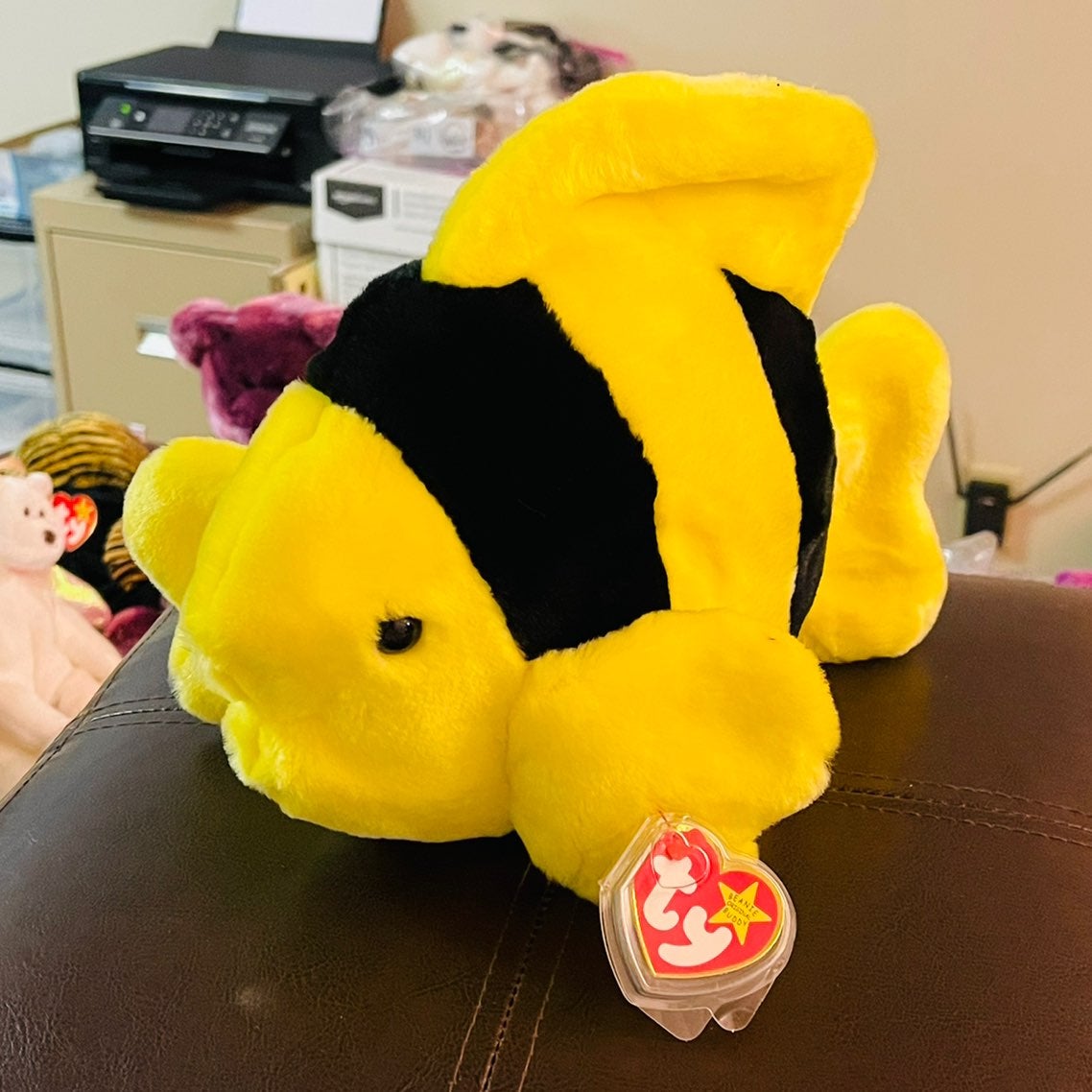 Ty Beanie Buddies Bubbles the Fish