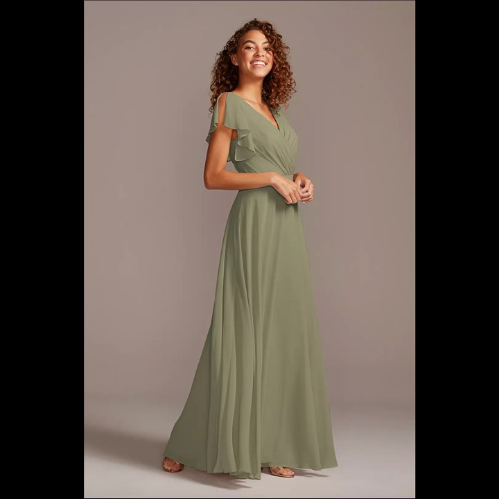 David's Bridal bridesmaid dress