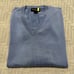 Brooks Brothers cornflower blue silk v neck sweater size XL